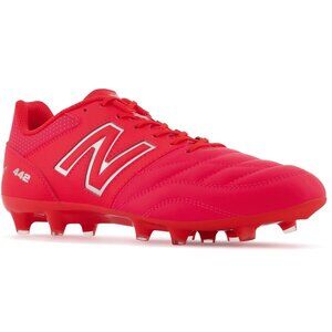 New Balance Men's 442 V2 Team FG Soccer Shoe - Red/White - 7 Wide